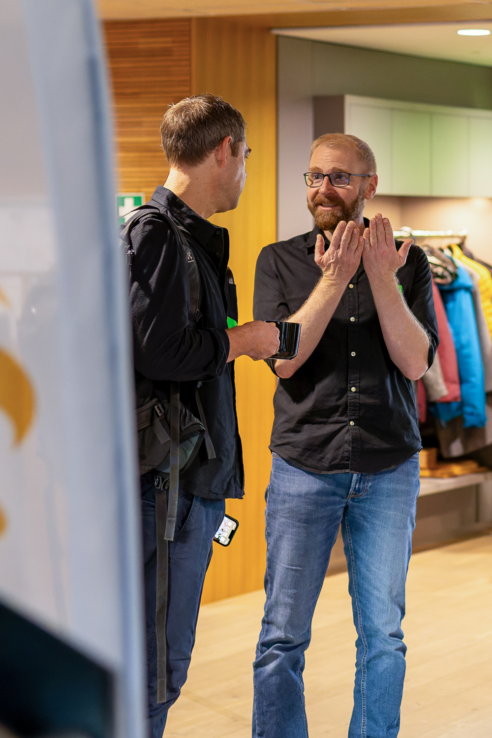 Gespräch beim AI Transformation Camp